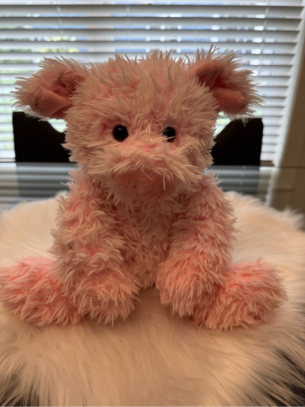 Fluffy and soft Plush Pink Pig Plush Toy